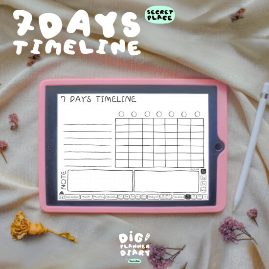 Digital Planner diary – DiGi . Planner . Diary By Deerdea