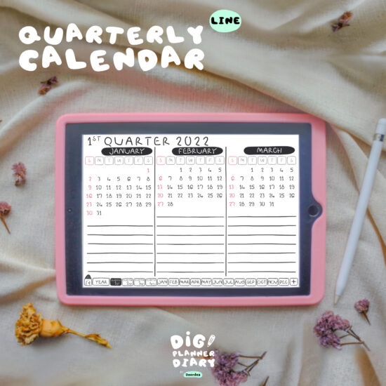 Digital Planner diary – DiGi . Planner . Diary By Deerdea