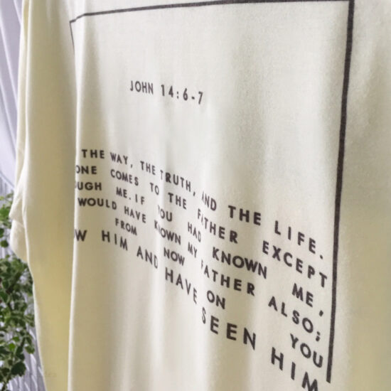 Deerdea christian tshirt john14 ยอห์น 14:6 เสื